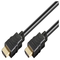Goobay 4K HDMI 1.4 Kabel med Ethernet - Guldpläterad - 1m